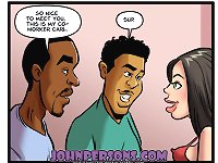 interracial John Person cartoons with tremendous variety of sex scenes