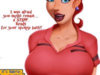 Holy crap, what are you doing on these incest cartoons sis? It's me, your brother!